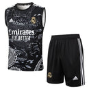 Real Madrid Trainingsset 24/25 Ärmelloses Shirt und Shorts