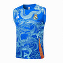 Real Madrid Trainingsset 24/25 Ärmelloses Shirt und Shorts