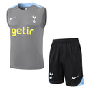 Tottenham Trainingsset 24/25 Ärmelloses Shirt und Shorts