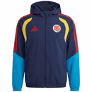 Shop des Spielers, Kolumbien Windjacke, Kolumbien Windbreaker, Kolumbien Jacke Marineblau, Fußball Fanartikel Kolumbien, Kolumbien 26/27, La Tricolor Fanbekleidung, Herren Windjacke, Fußball Regenjacke Kolumbien, Fußball Lifestyle Kolumbien, Kolumbien Profi-Look