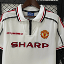 Manchester United Auswärtstrikot 98/99 Herren Fan - Version (Retro) - SHOP DES SPIELERS