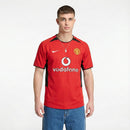 Manchester United Heimtrikot 02/04 Herren Fan - Version (Retro) - SHOP DES SPIELERS