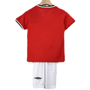 Manchester United Kinder - Set Heim 00/01 Rot und Weiß (Retro) - SHOP DES SPIELERS
