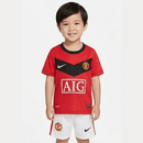 Manchester United Kinder - Set Heimtrikot 09/10 Rot und Weiß (Retro) - SHOP DES SPIELERS