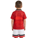 Manchester United Kinder - Set Heimtrikot 94/96 Rot und Weiß (Retro) - SHOP DES SPIELERS