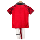Manchester United Kinder - Set Heimtrikot 96/97 Rot und Weiß (Retro) - SHOP DES SPIELERS