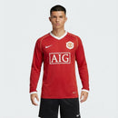 Manchester United Langarm Heimtrikot 06/07 Herren Fan - Version (Retro) - SHOP DES SPIELERS