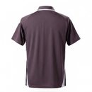 Offizielles Manchester United Polohemd 25/26 in Lila, Ansicht von vorne. Manchester United, Polohemd, 25/26, Fan-Version, Herren, Lila, ManU Trikot, Fußball Fanwear, Manchester United Polo, Red Devils Style, Shop des Spielers, Casual Sportswear, Manchester United Fanartikel