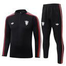 Manchester United Trainingsanzug 26/27 Jacke & Hose Schwarz - SHOP DES SPIELERS