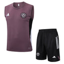 Manchester United Trainingsset 25/26 Tanktop und Shorts - SHOP DES SPIELERS