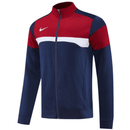 Nike, Trainingsjacke, Herren, Blau-Maritim, Dunkelblau, Rot, Sportjacke, Nike Sportswear, Herrenmode, Sportbekleidung, Funktionsjacke, Streetwear, Shop des Spielers, Casual Sportswear