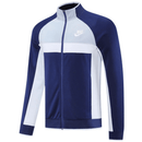 Nike, Trainingsjacke, Herren, Blau-Maritim, Dunkelblau, Weiß, Sportjacke, Nike Sportswear, Herrenmode, Sportbekleidung, Funktionsjacke, Streetwear, Ohne Kapuze, Shop des Spielers