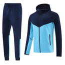 Nike, Trainingsanzug, Herren, Blau-Maritim, Hellblau, Set, Jacke und Hose, Nike Sportswear, Herrenmode, Sportbekleidung, Fitness, Streetwear, Shop des Spielers, Casual Sport