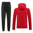 Nike, Trainingsanzug, Herren, Rot, Schwarz, Set, Jacke und Hose, Nike Sportswear, Herrenmode, Sportbekleidung, Fitness, Streetwear, Shop des Spielers, Casual Sport