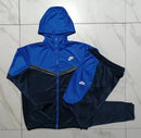 Nike, Tech Fleece, Trainingsanzug, Herren, Blau-Maritim, Dunkelblau, Set, Jacke und Hose, Nike Sportswear, Herrenmode, Sportbekleidung, Streetwear, Shop des Spielers, Komfort