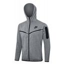 Nike, Trainingsanzug, Herren, Grau, Set, Jacke und Hose, Nike Sportswear, Herrenmode, Sportbekleidung, Funktionsjacke, Fitness, Streetwear, Shop des Spielers, Casual