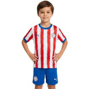 Shop des Spielers, Paraguay Kinder-Set 26/27, Paraguay Heimtrikot Kinder, Paraguay Trikot Albirroja, Paraguay Fußballtrikot 2027, Paraguay Kinder-Set Rot Weiß, Fußball-Shop Paraguay, Kinder-Trikot Paraguay Heim, Paraguay 26/27 Kollektion, Fußball Fan-Set Paraguay, Sportbekleidung Kinder Paraguay.