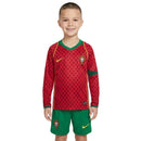 Portugal, Seleção, Kinder-Set, 2004, Langarm, Retro, Trikot, Shorts, Fußball, Vintage, Cristiano Ronaldo, Kinderfußball, Shop des Spielers, Exklusiv
