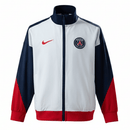 PSG, Paris Saint-Germain, Trainingsjacke, 25/26, Herren, Weiß, PSG Fanwear, PSG Lifestyle, PSG Fanartikel, Pariser Style, Shop des Spielers, Casual Sportswear