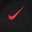 Detailaufnahme des PSG Vereinswappens auf der Trainingsjacke 25/26.