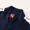 Puma, Trainingsanzug, Herren, Blau-Maritim, Dunkelblau, Set, Jacke und Hose, Sportanzug, Puma Sportswear, Herrenmode, Sportbekleidung, Fitness, Streetwear, Shop des Spielers, Casual