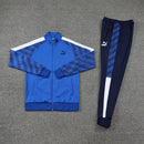 Puma, Trainingsanzug, Herren, Blau, Set, Jacke und Hose, Sportanzug, Puma Sportwear, Herrenmode, Sportbekleidung, Fitness, Streetwear, Shop des Spielers, Casual