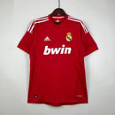 Real Madrid Auswärtstrikot 11/12 Herren Fan - Version Rot (Retro) - SHOP DES SPIELERS