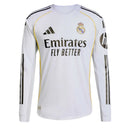 Real Madrid Heimtrikot Langarm 25/26 Herren Spieler - Version - SHOP DES SPIELERS