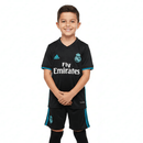 Real Madrid Kinder - Set Auswärtstrikot 17/18 Schwarz (Retro) - SHOP DES SPIELERS