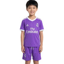 Real Madrid, Kinder-Set, 16/17, Lila, Auswärtstrikot, Real Madrid Fanwear, Retro, Trikot, Shorts, Madridista, Fanartikel, Fußball, Shop des Spielers, Exklusiv