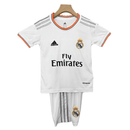 Real Madrid Kinder - Set Heimtrikot 13/14 Weiß (Retro) - SHOP DES SPIELERS