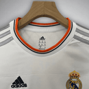 Real Madrid Kinder - Set Heimtrikot 13/14 Weiß (Retro) - SHOP DES SPIELERS
