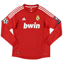 Real Madrid Langarm Drittetrikot 11/12 Herren Fan - Version mit Patches (Retro) - SHOP DES SPIELERS