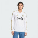 Real Madrid Langarm Heimtrikot 11/12 Herren Fan - Version (Retro) - SHOP DES SPIELERS