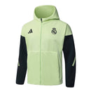Real Madrid Trainingsanzug 2025/26 Jacke und Hose Grün/Grau - Real Madrid, Real Madrid Trainingsanzug, 2025/26, Real Madrid Jacke, Sportbekleidung, Trainingsanzug Herren, Shop des Spielers, Fan-Version, Real Madrid Fanartikel, Trainingsset, Real Madrid Grün