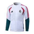Real Madrid Trainingsanzug 26/27 Jacke Weiß und Hose Grün - SHOP DES SPIELERS