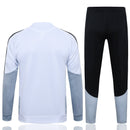 Real Madrid Trainingsanzug 26/27 Jacke Weiß und Hose Schwarz - SHOP DES SPIELERS