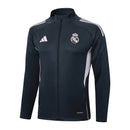 Real Madrid, Trainingsjacke, 25/26, Dunkelgrau, Real Madrid Fanwear, Herren, Sportjacke, Madridista, Fanartikel, Real Madrid Lifestyle, Fußball, Shop des Spielers, Exklusiv