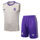 Real Madrid Trainingsset 25/26 Ärmelloses Trikot und Shorts - SHOP DES SPIELERS