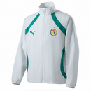 Senegal, Trainingsjacke, 25/26, Herren, Weiß, Senegal Fanwear, Löwen von Teranga, Senegal Lifestyle, Senegal Fanartikel, African Football Style, Shop des Spielers, Casual Sportswear