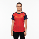Spanien Heimtrikot 2026 2027 Damen rot gelb 1.1 Premium Qualität Shop des Spielers Spanien Nationalmannschaft Frauen Trikot La Roja, Spanien Trikot Damen, Spanien Heimtrikot 2026 Frauen, La Roja Jersey Women, Spanien Fußballtrikot Damen kaufen, 1.1 Qualität Spanien, RFEF Trikot 26/27, Spanien Fanshop Deutschland, Fußball Geschenk Damen, Weltmeister Trikot Frauen.
