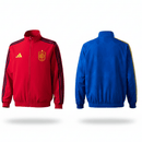 Spanien, Wendjacke, 25/26, Fan-Version, Herren, Rot, Blau, Spanien Trikot, Fußball Fanwear, La Roja, Shop des Spielers, Casual Sportswear, Spanien Fanartikel, Wendbar
