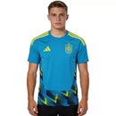 Spanien Torwarttrikot 2026 2027 Herren blau 1.1 Premium Qualität Shop des Spielers Spanien Torwart Fantrikot Goalkeeper Jersey La Roja RFEF, Spanien Torwarttrikot, Spanien Trikot 2026, Blaues Torwarttrikot Spanien, Spain GK Jersey, Spanien Trikot kaufen, 1.1 Qualität Spanien, RFEF Fanartikel, Spanien Herren Trikot, Fußballtrikot Torwart blau.