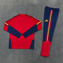 Shop des Spielers, Spanien Trainingsanzug, Spanien Set Rot Marineblau, La Roja Fanartikel, Fußball Trainingsanzug Spanien, Spanien 26/27, Spanien Sportanzug Herren, Trainingsjacke Spanien, RFEF Fanbekleidung, Fußball Lifestyle Spanien, Herren Trainingsset.