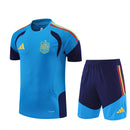 Spanien Trainingsset 2026 2027 blaues Trikot und Shorts 1.1 Premium Qualität Shop des Spielers RFEF Training Kit,Spanien Trainingsset 2026 blau, RFEF Training Kit, Spanien Trikot Shorts Set, Fußball Trainingsanzug Spanien, 1.1 Qualität Spanien, Blaues Spanien Outfit, Sportbekleidung Spanien 26/27.