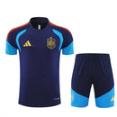 Spanien Trainingsset 2026 2027 Herren marineblaues Trikot Shorts 1.1 Premium Qualität Shop des Spielers RFEF Training Kit, Spanien Trainingsset 2026 blau, RFEF Training Kit Herren, Spanien Trikot Shorts Set, Fußball Trainingsanzug Spanien, 1.1 Qualität Spanien Training, Marineblaues Spanien Outfit, Sportbekleidung Spanien 26/27.